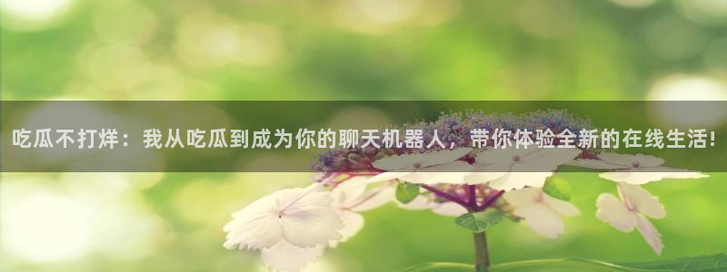 51吃瓜网小鹿酱：吃瓜不打烊：我从吃瓜到成为你的聊天机器人，带你体验全新的在线生活!
