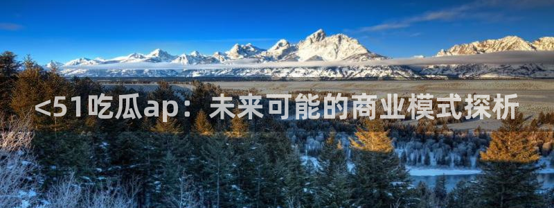 www.吃瓜：<51吃瓜ap：未来可能的商业模式探析